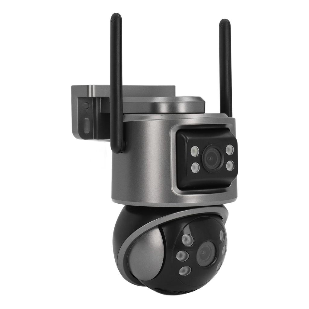 Уличная камера видеонаблюдения 3 МП x 2 ИК ночное видение Двусторонняя связь Камера видеонаблюдения для домашней безопасности США