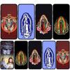 Для Samsung Galaxy S24 S23 iPhone 16 15 14 Xiaomi Redmi Note 13 12 11 10 8 Plus 9 Pro Max X XR A16 чехол для телефона Virgen de Guadalupe OPPO Huawei Cover