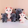 Super Cute Devil Pig Plush Doll, Soft Skin-Friendly Throw Pillow, Comfort Soothing Toy Gift