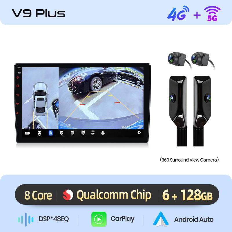 Junsun Qualcomm 8-Core 360° Camera optional CarPlay Android Auto Car Radio for Fiat Bravo 2007 2008-2012 2 din Systems Stereo GPS SWC Bluetoo