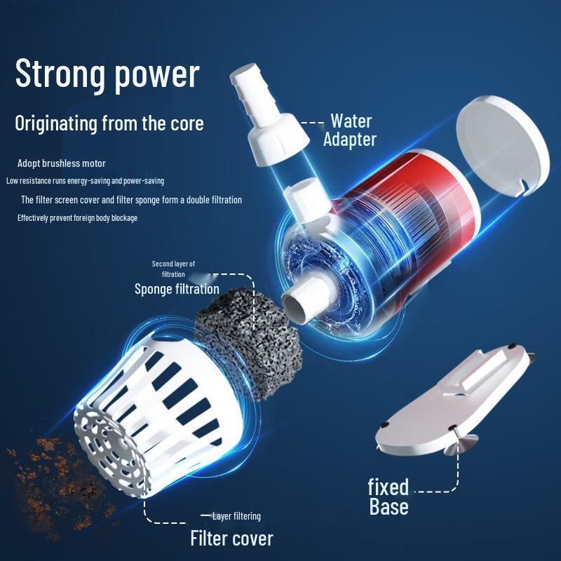 Adjustable DC Aquarium Submersible Pump