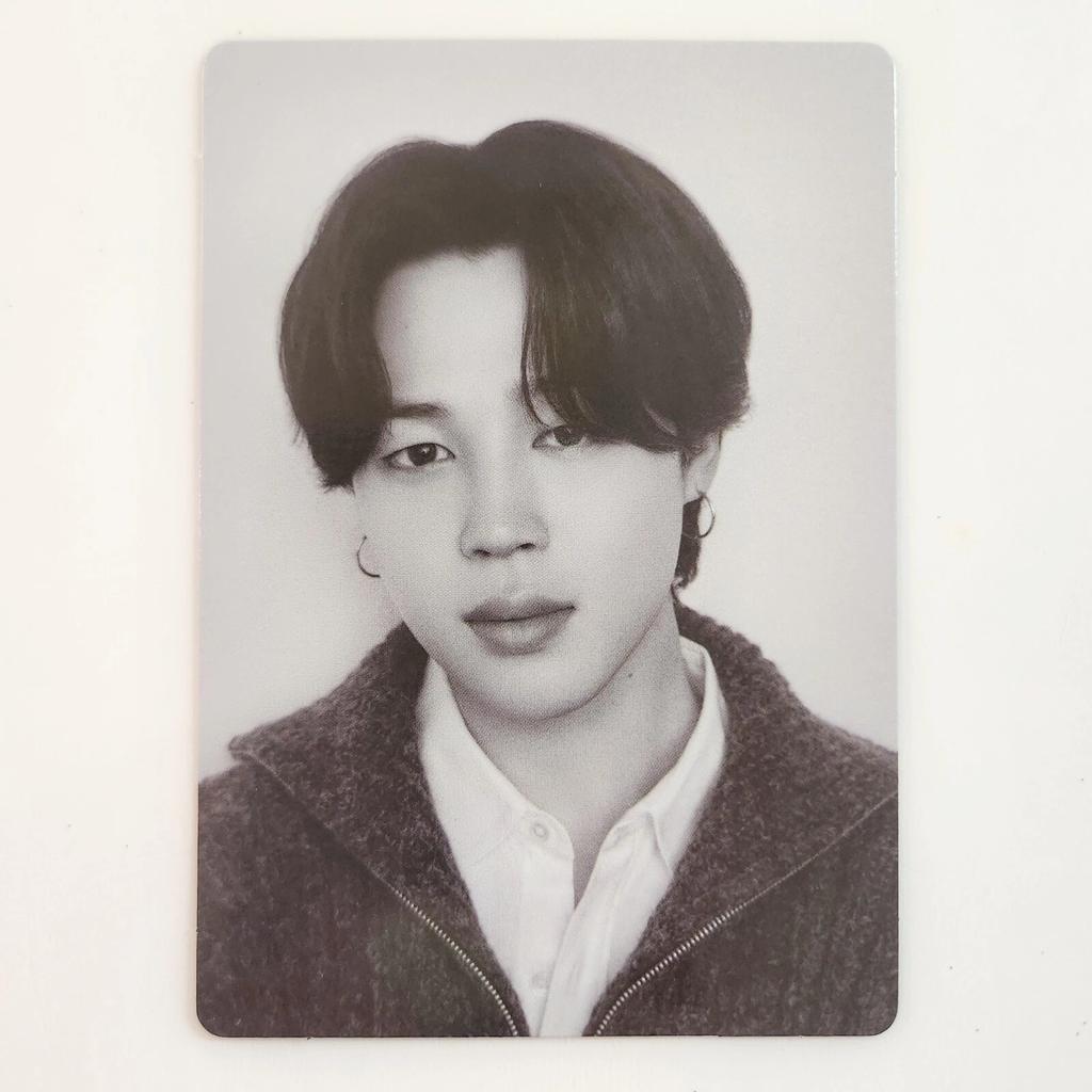 BTS 2024 Поп-ап MONOCHROME ОФИЦИАЛЬНАЯ МИНИ-ФОТОКАРТОЧКА