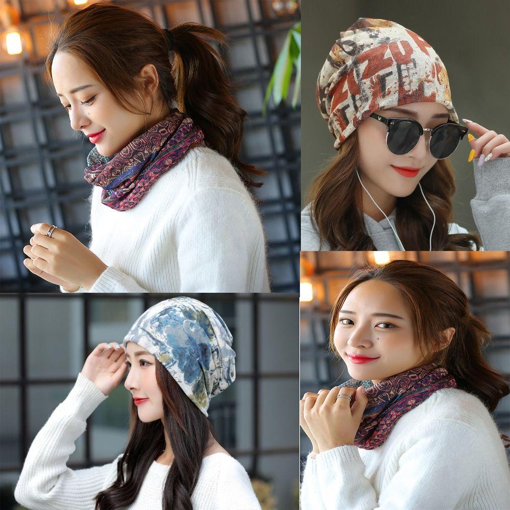 Mooncap дышащий шарф тюрбан головной платок головной убор с рюшами шапка в виде рака уличная шапка в полоску шапка шапка