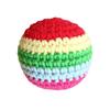 Handmade Crochet Footbag Soft for Kids Colorful Knitted Juggling Toys Toss Game