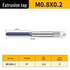 Jundingying M0.8x0.2 Формирующий метчик с покрытием из черного титана