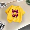 Children's Casual Short-sleeved T-shirt - Summer Girl's Cute Cherry T-shirt