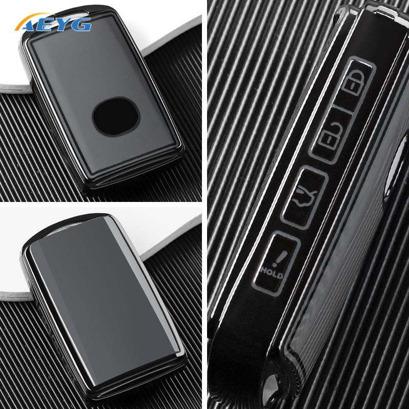 For Mazda 3 Alexa Cx30 Cx-30 Cx-4 Cx-5 Cx5 Cx-8 Cx8 Cx-9 Cx9 Car Key Cover Case Protection Shell Keychain Accessories 4 Buttons