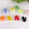 Different Colours Work Soft Sleep Box Reusable Silicone Ear Plugs Travel