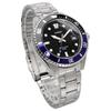 Casio Стандартные аналоговые часы MDV-10D-1A2V для мальчиков и девочек Черный x Синий безель Металлический ремешок Зарубежная модель