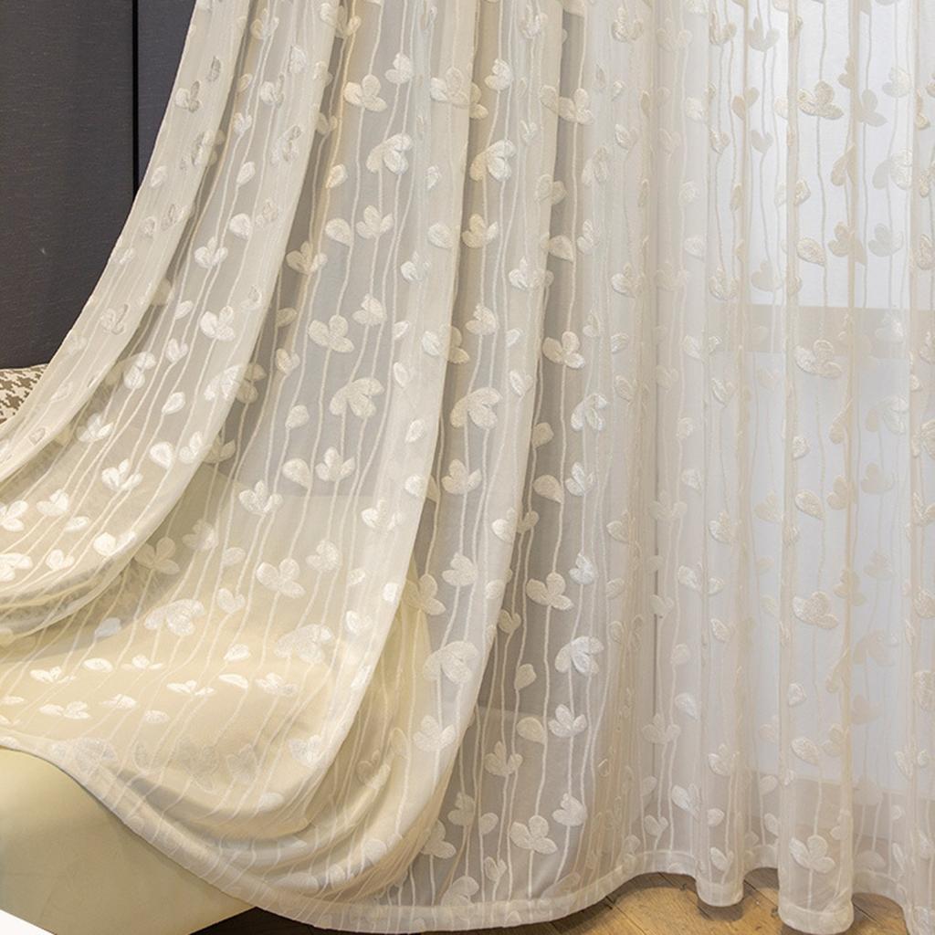 Современный Простой Свет Роскошный Мечта Трава Оконный Экран Штора Гостиная Балкон Спальня Рельефный Экран Штора Светопропускание