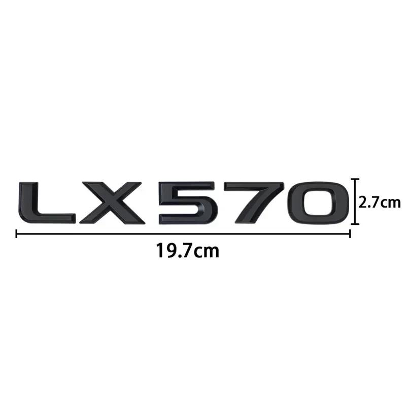 ZAG1 2026 Hot Interior Stickers ABS For Lexus LX470 LX570 Logo IS300 ES250 ES350 IS250 CT200H GS350 NX200T Car Rear Trunk Emblem Badg