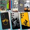 Чехол для телефона на велосипед для Samsung Galaxy S25 S24 S23 S22 S21 Ultra S9 S10 S20 Plus S24 FE Funda Чехол