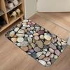 1pc Stone Pattern Floor Mat Home Bathroom Absorbent Mats Anti-Slip Mats Home Decor Supplies