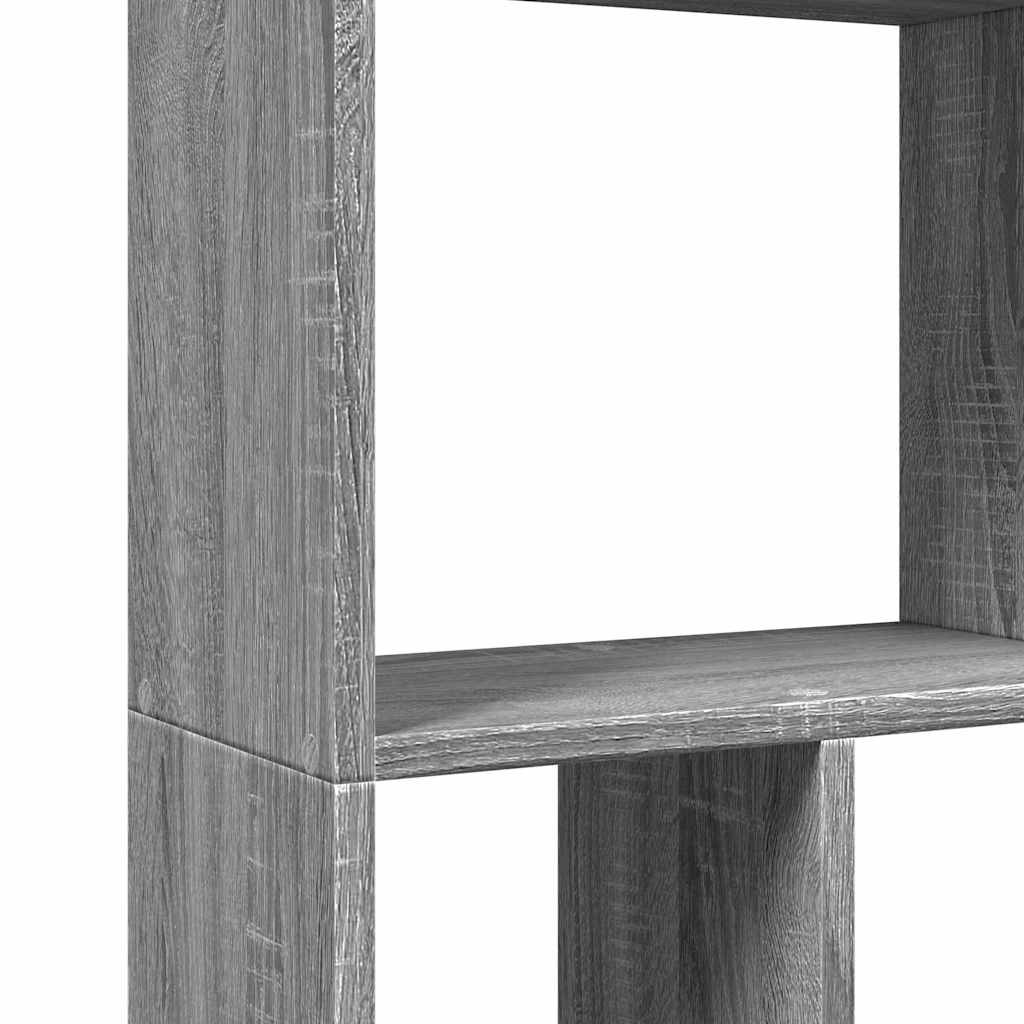 Bookshelf Gray Sonoma 60x20x120.5 cm Particleboard