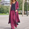 3 Pcs/Set Fall Outfit Set Stylish Spaghetti Strap Cardigan for Home Wear Lady Fall Outfit Autumn Vest Coat Pants Set