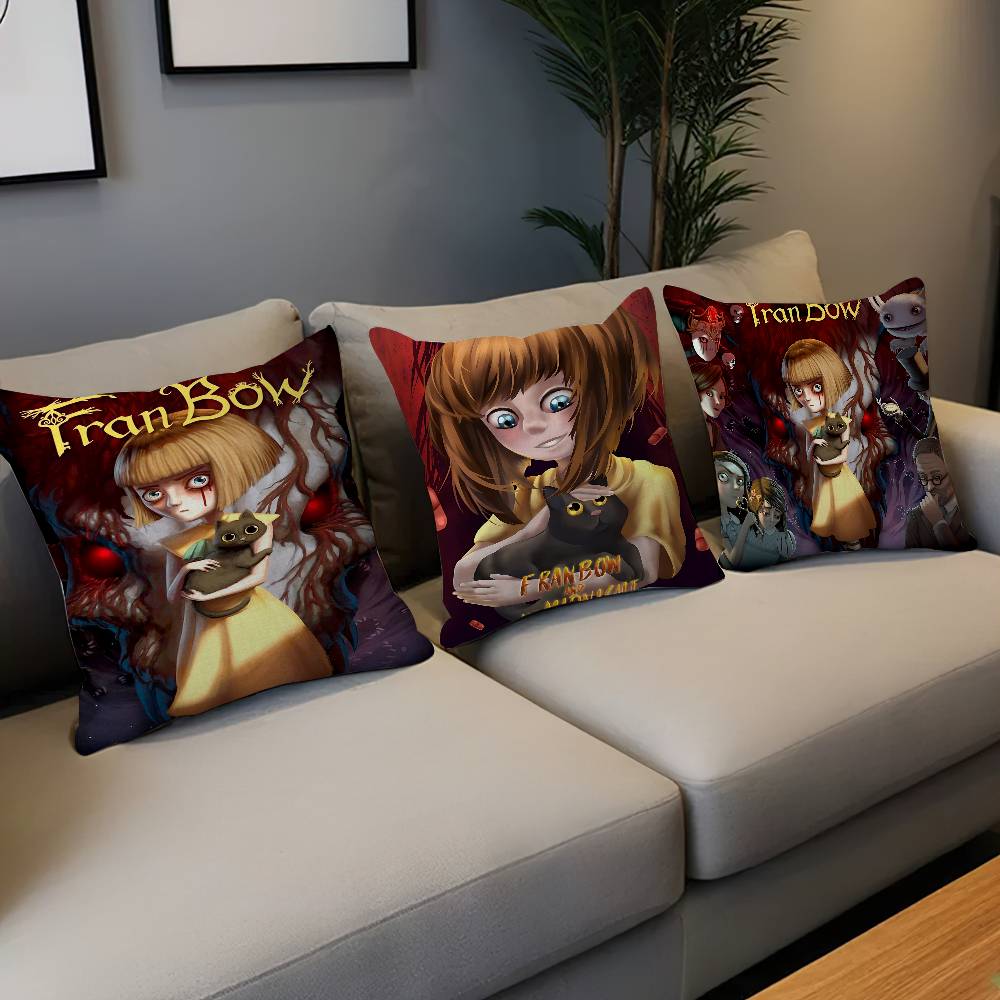 Наволочка Fran Bow чехол для диванной подушки украшение для комнаты детский подарок