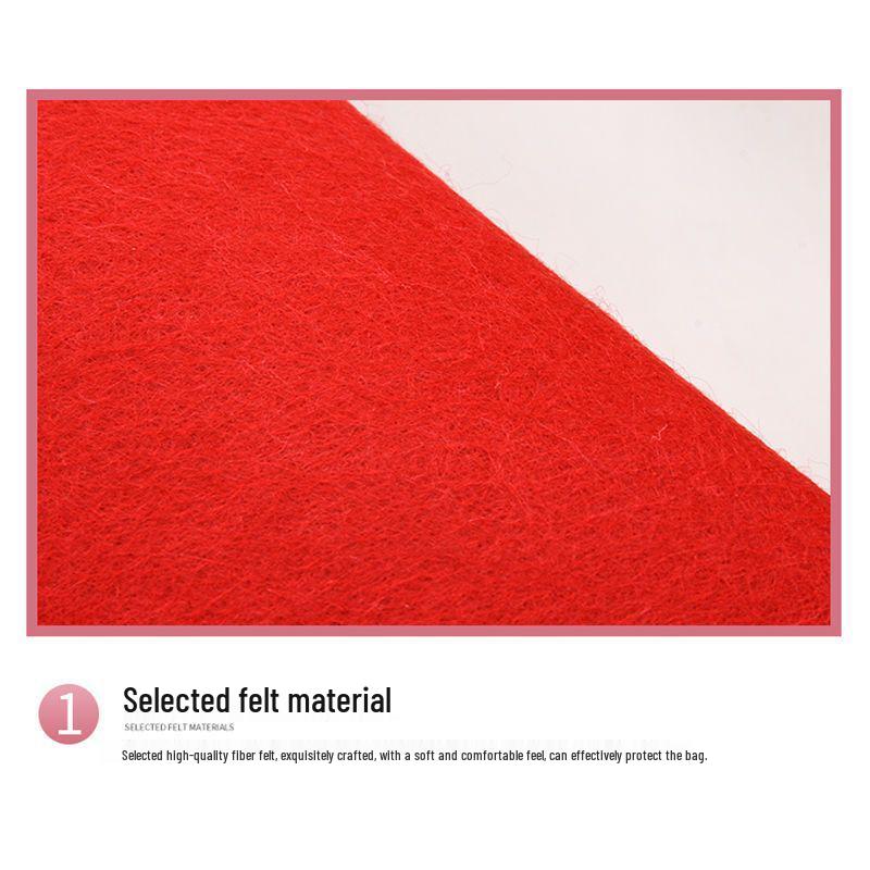 Фетровый органайзер для внутренней сумки: Многомодельное решение для косметики и хранения