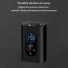 Автомобильный воздушный насос, беспроводной портативный автомобильный насос для накачивания шин, умный беспроводной воздушный насос, электрический воздушный насос для шин