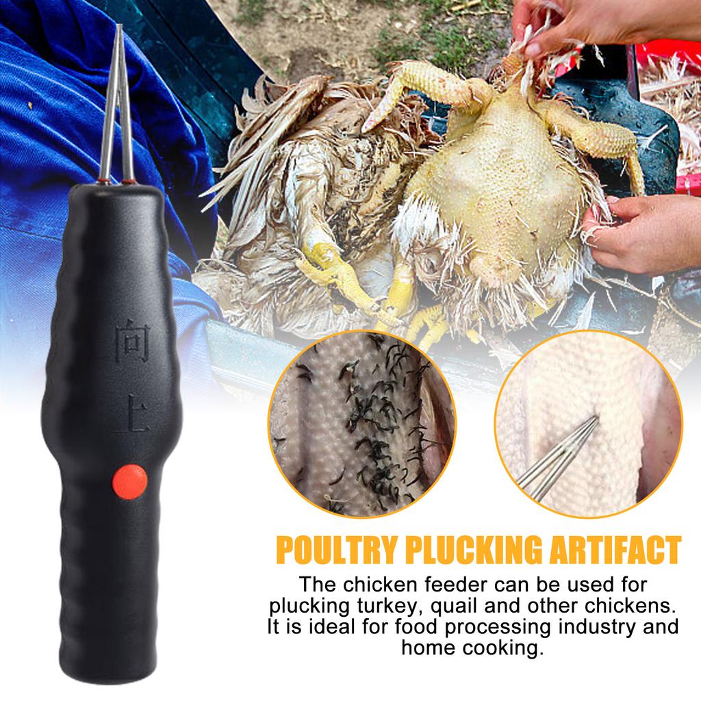 Electric Feather Plucker Handheld Chicken Plucker Machine Poultry Plucker Portable Chicken Defeather Machine Enduring