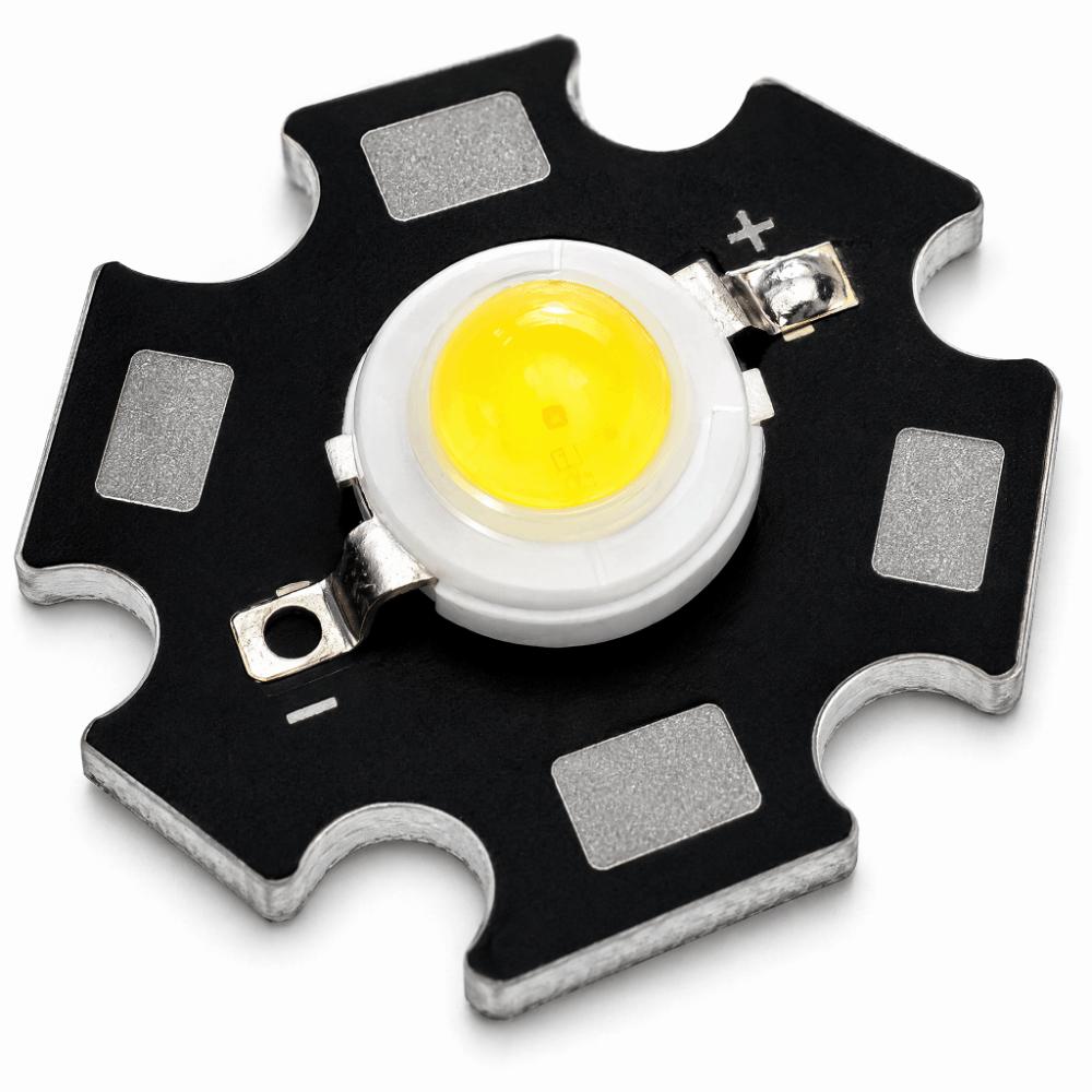 25PCS 3V LED Chip 1W LED Lamp Chip Durable High Power LED DIY Light