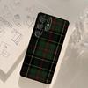 Clan Stewart Tartan Plaid Pattern Phone Case For Samsung Galaxy S25 Ultra S20 S21 S22 S23 S24 S9 S10 Plus S24 FE Back Cover
