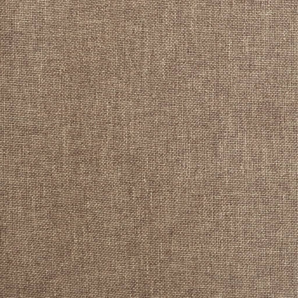 Electric Massage Chair Taupe Fabric