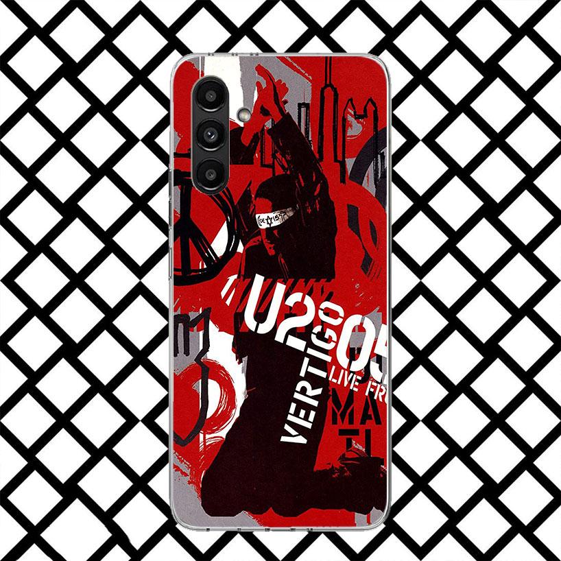 Чехол для телефона Band U-U2 Rock для Samsung Galaxy A17 A37 A57 A16 A26 A36 A56 A15 A25 A35 A55 A14 A24 A34 A54 A13 A23 A33 A53 Galaxy