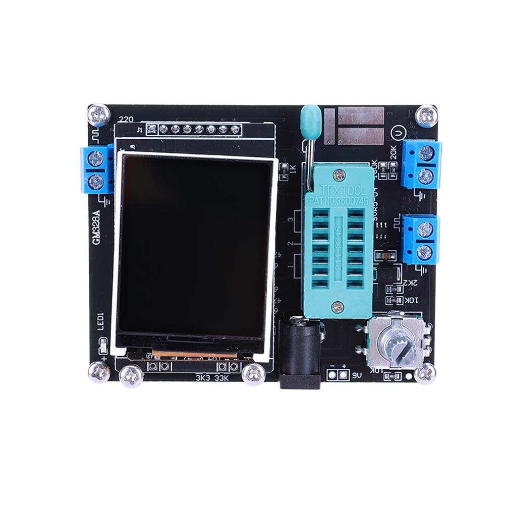 GM328 Тестер транзисторов Диодная емкость Индуктивность Измеритель ESR Тип-C Заряд GM328A Вольт-частотный тестер Электронный комплект