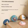 Animals Design Door  Crash Pad Wall Protector Door Stopper Cartoon Door Handle Bumper  Wall Sticker