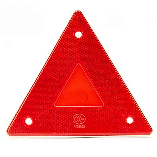 K-cocochi Reflector, Triangle, Reflector, Set of 2, General Purpose Parts for Trucks, Trailers, Marines, Towing Vehicles, Etc