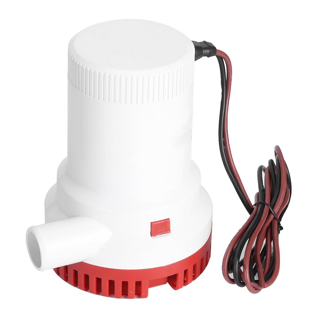 Электрический трюмный насос 2000 GPH, насос для откачки воды с лодки, морской, с защитой от искр, 12 В, электрический трюмный насос, насос с защитой от искр
