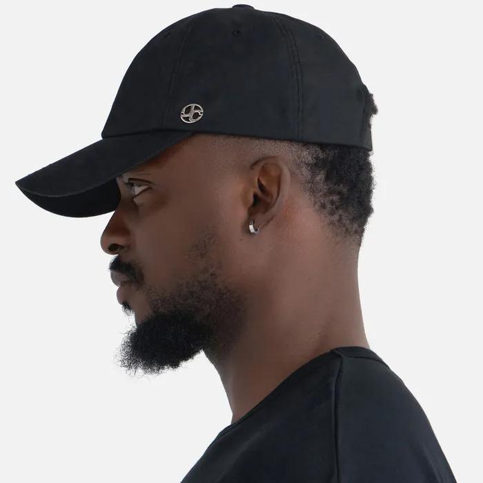 Большой размер Оверсайз Нейлоновая Бейсболка UC / OVER FIT BALL CAP / NC / BK