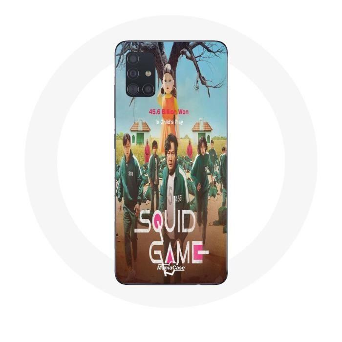 Case - Samsung - Galaxy A51 - Flexible - White - Squid Game