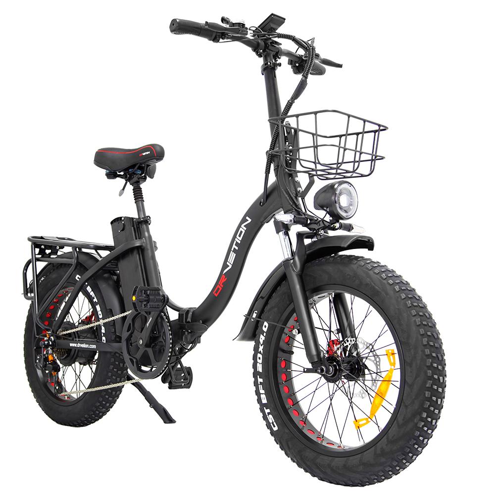 DRVETION CT20 Electric Bike for Women 250W Motor 48V 10Ah Battery