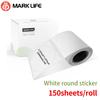 Термопринтер этикеток Marklife P50 Портативный Bluetooth Беспроводной Самоклеящийся Принтер Машина для печати ценников для офиса, школы, кухни