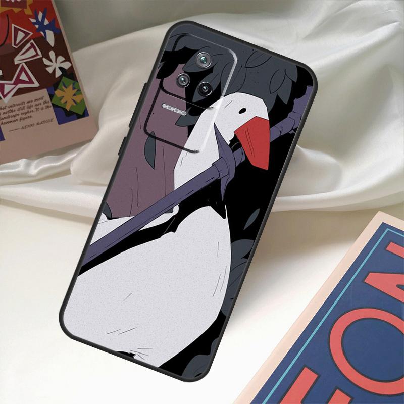 Мультяшный смешной гусь Чехол для Xiaomi 14 13 Ultra 12 Lite 11T 12T 13T Pro POCO M6 X3 X5 X6 Pro F3 F5 M5s Обложка
