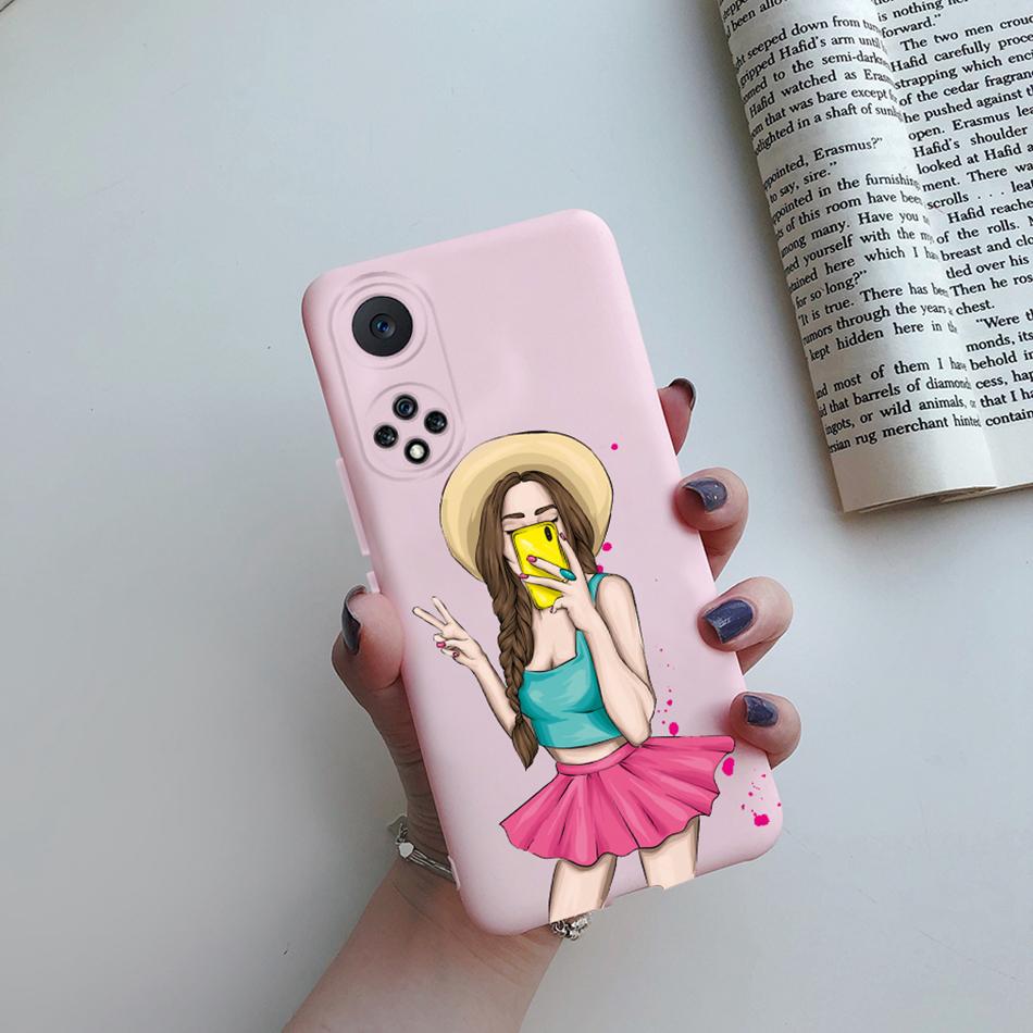 For Honor 50 Case For Huawei Honor 50 Nova 9 SE Cover Coque Super Mom Baby Fashion Girls Silicone Phone Bumper for Honor 50 Case