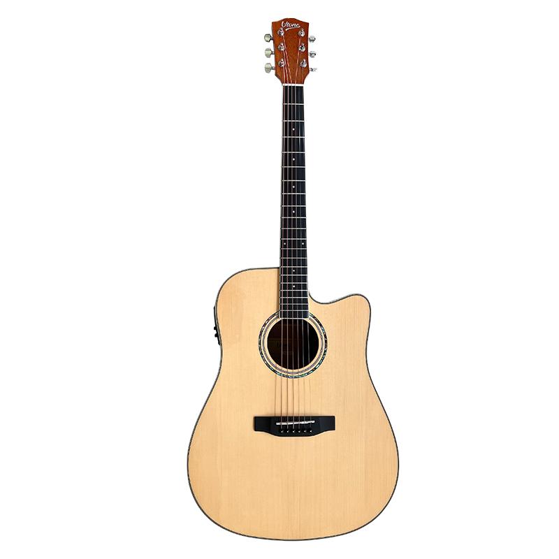 V-Tone Veag1 Ce Nt Gitara Elektroakustyczna 4/4 Dreadnought Cutaway Natural