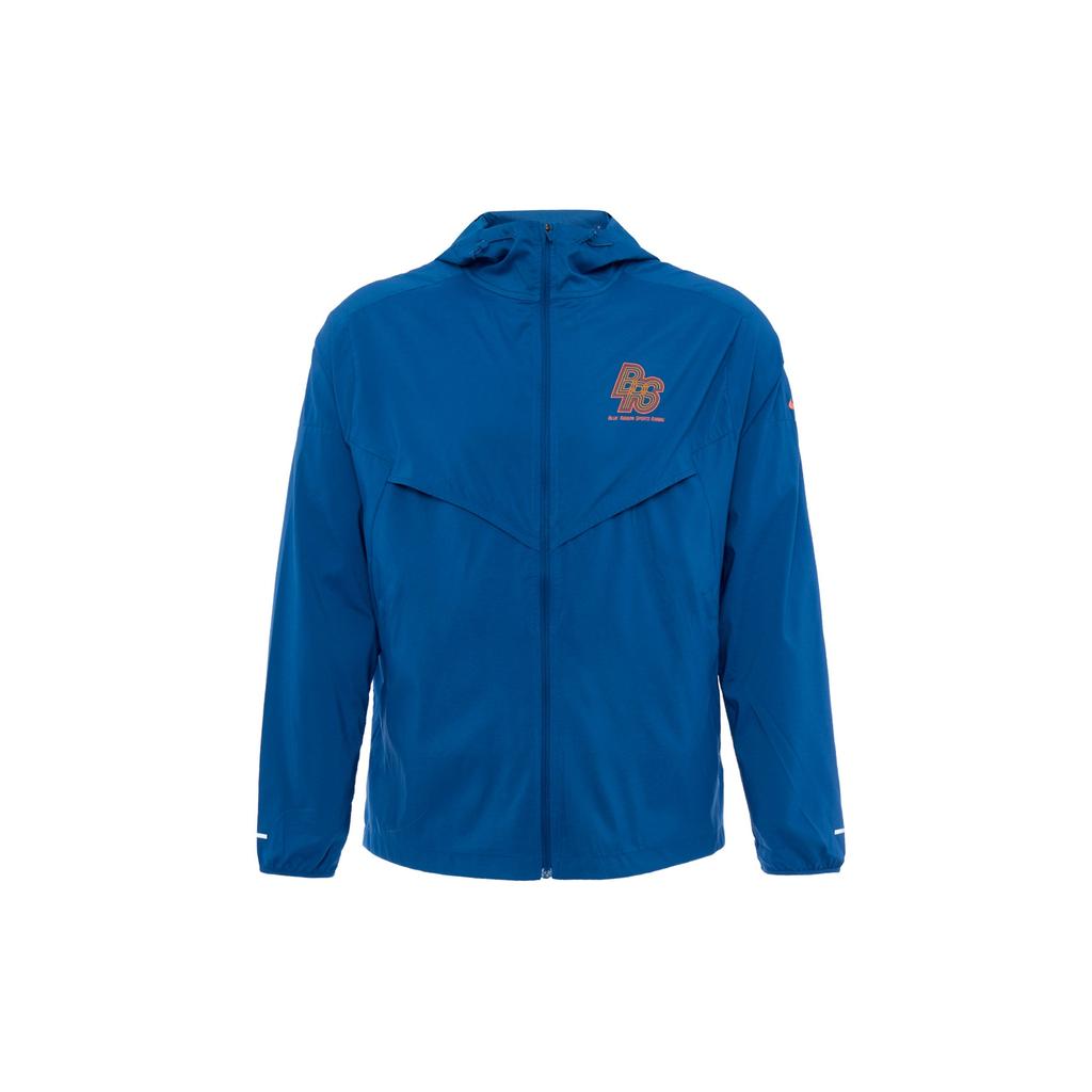 Nike Windrunner Running Energy Printed Hooded Casual Jacket Men Jackets Blue FN3306-476