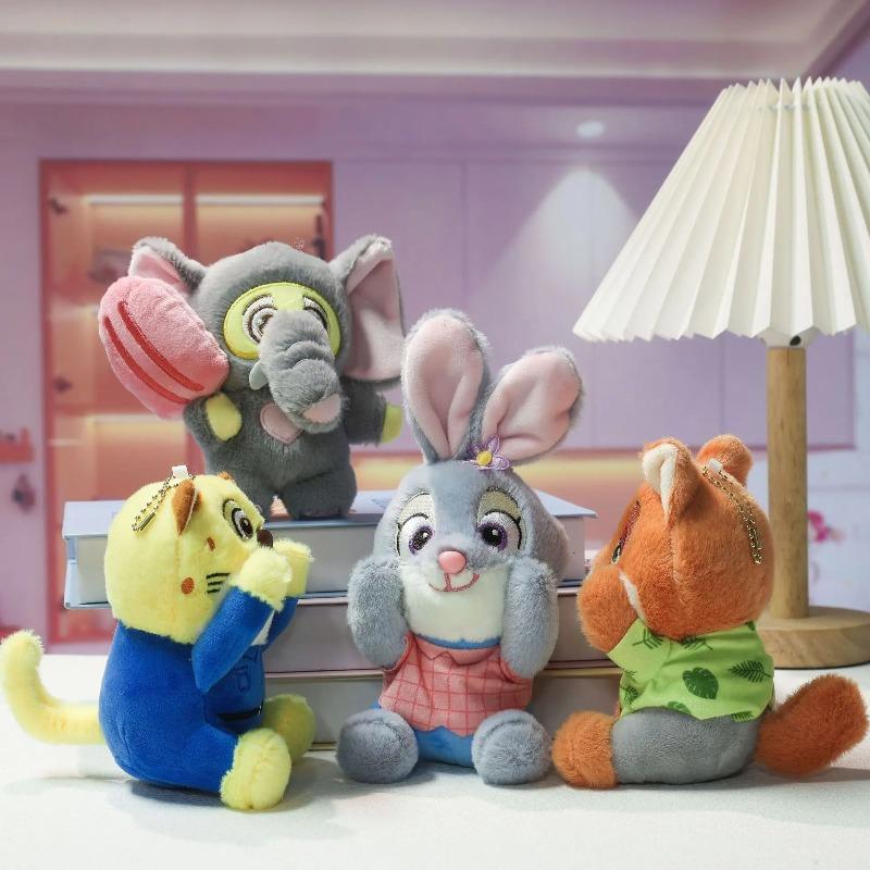 Disney S Очаровательные брелоки/подвески для сумок из Плюша Зверополис Кролик, Тигр, Лис Плюшевая игрушка Зверополис Оптом