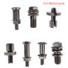 Универсальный винт M8 M10 для крепления руля тормозного рычага мотоцикла или регулировки клаксона сцепления для мотокросса, мотоцикла для мотокросса