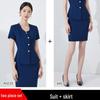 Professional Women's Short Sleeve Suit for Reception & Salon Staff
