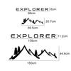 Car Stickers Mountain Motorhome Graphics Vinyl Decals For Fiat Ducato Peugeot Boxer Citroen Jumper Camper Van Tuning Accessories