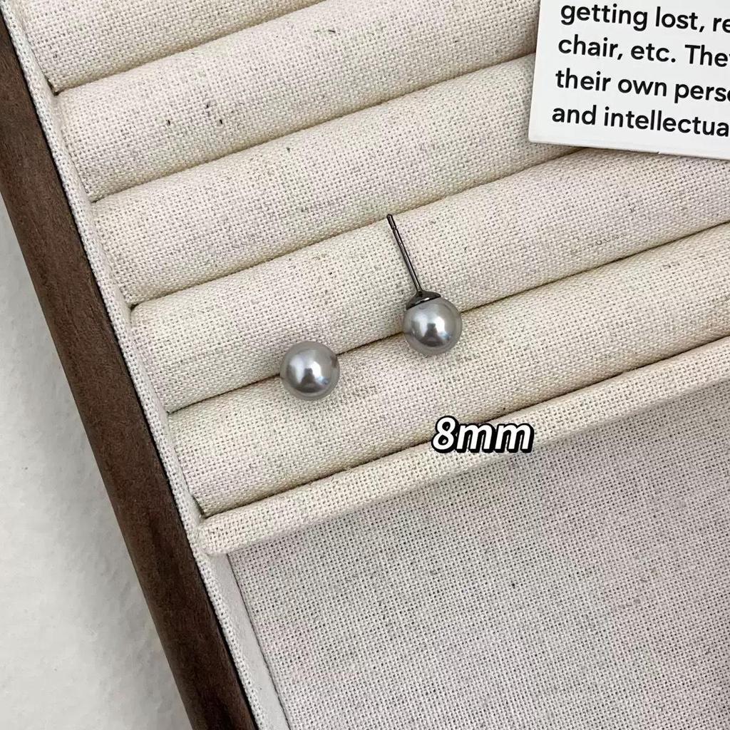 «Серьги-иглы Майяра 925»: "Янтарный жемчуг в стиле ретро для осени/зимы"