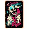 One Piece, Captain Spaulding Metal Sign (8''x12''), Ice Cream, Vintage Movie Poster, Office Bar Restaurant Hotel Coffee