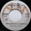 7inch Record CAPTAIN & TENNILLE - Love Will Keep Us Together 1672S A&M Records 1975 US Dance & Electronica Used