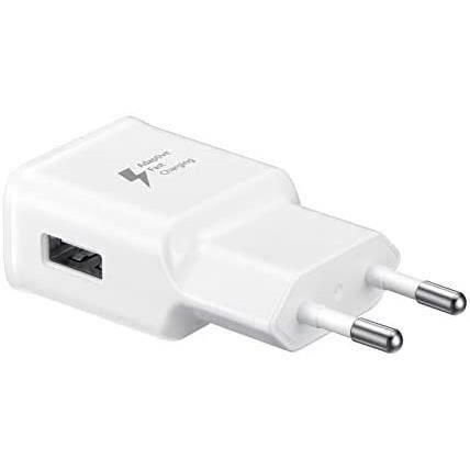 Chargeur secteur RAPIDE 15W, Port USB Type A (sans câble) A24