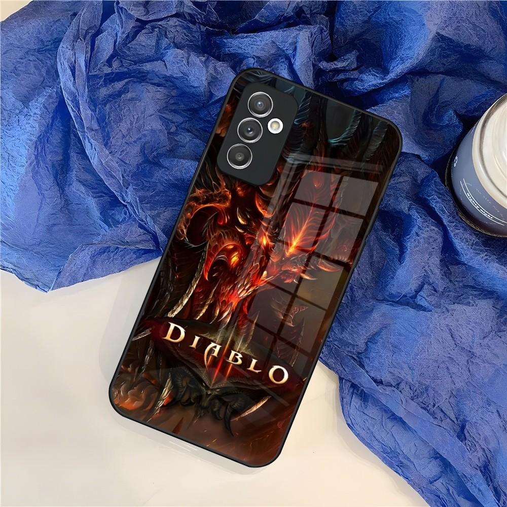 Горячая игра Diablo Чехол для телефона для Samsung Galaxy S24 S23 S22 S21 S20 A24 A34 A54 A53 Note20 M54 Fe Ultra Plus Стекло