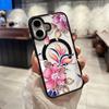 Цветы по диагонали для MagSafe Магнитный чехол для телефона для iPhone 17 Air 16 15 14 Plus 13 12 11 Pro Max Чехол 16 15 14 Plus