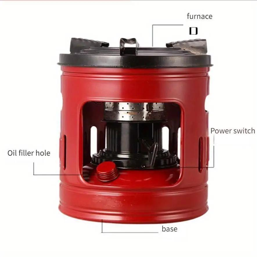Portable 1.5 Liter Camping Kerosene Stove Windproof Cooking Stove Outdoor Heating Stove Kerosene Heater Kerosene Stove Burner